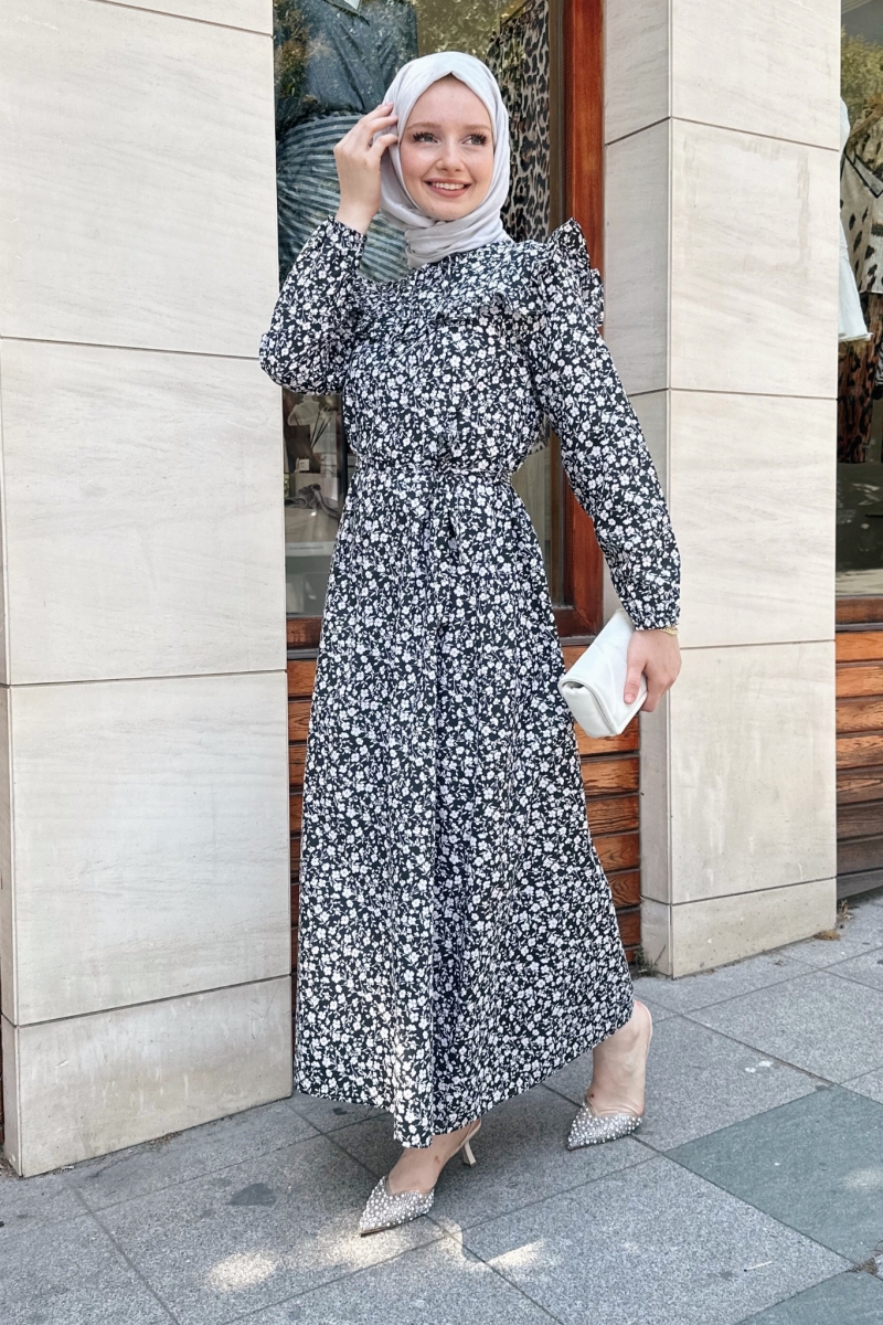 Seminya Siyah Elbise