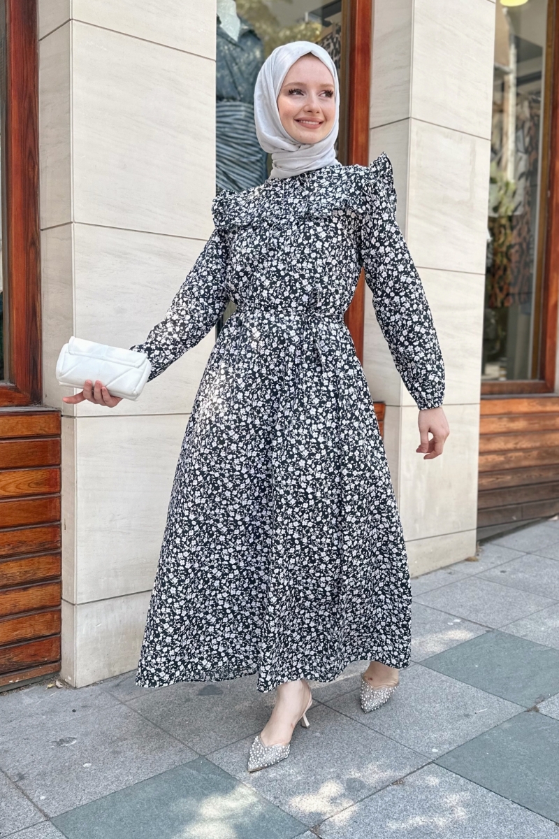 Seminya Siyah Elbise