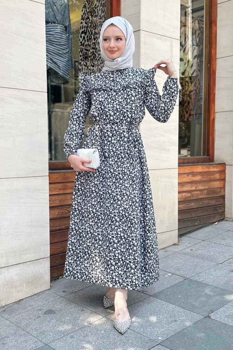 Seminya Siyah Elbise