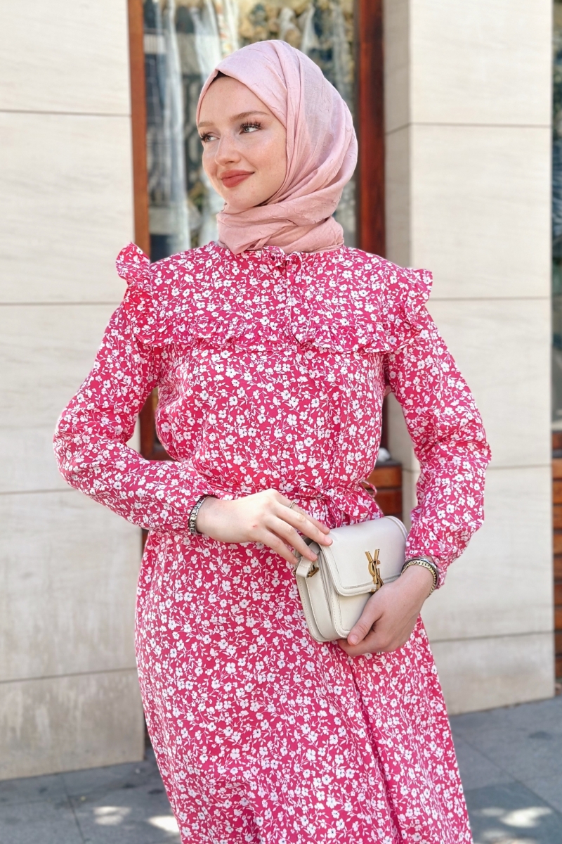 Seminya Pembe Elbise