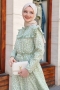 Seminya Mint Yeşili Elbise