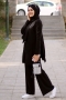 Sesilya Siyah Tunik