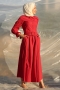 Shati Kırmızı Elbise