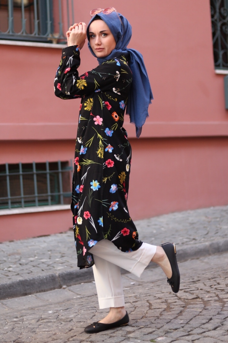 Shayma Siyah Tunik