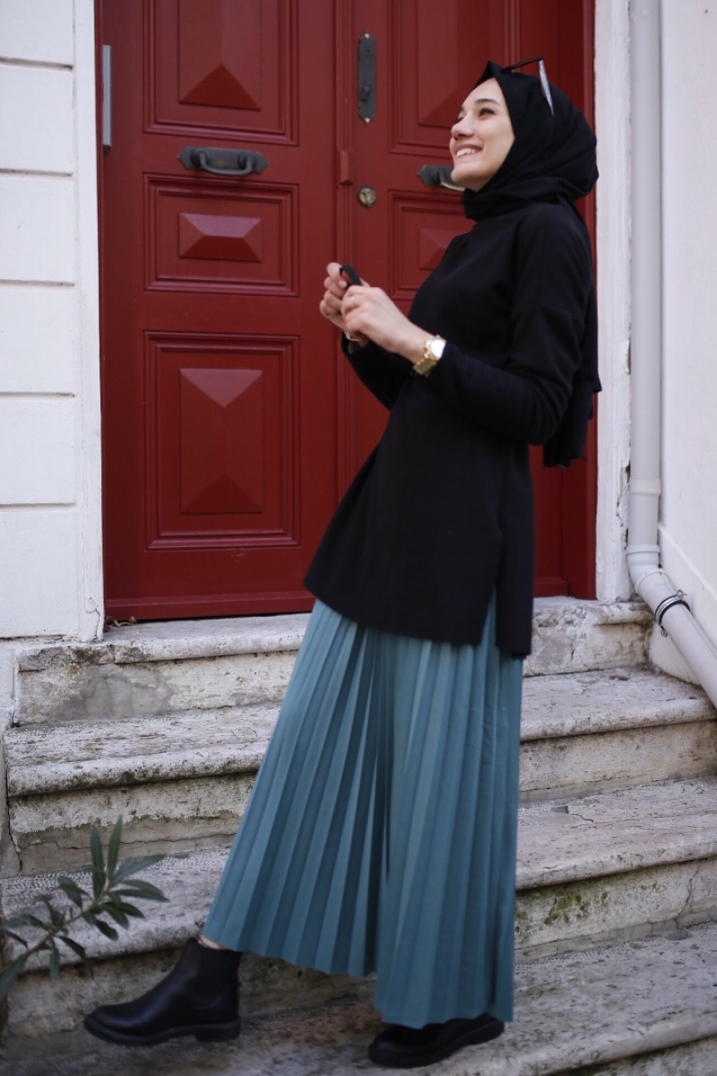 Shines Mint Etek Tunik Kombin