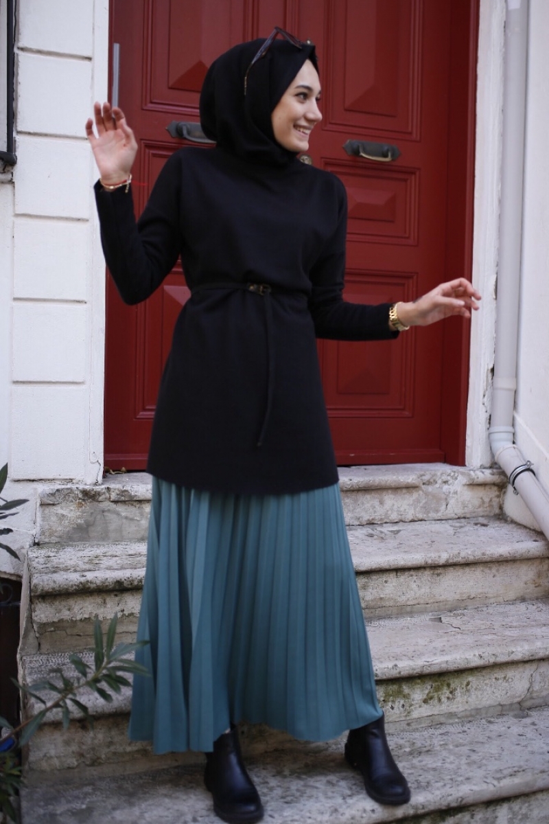 Shines Mint Etek Tunik Kombin