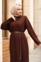 Sidney Kahverengi Elbise