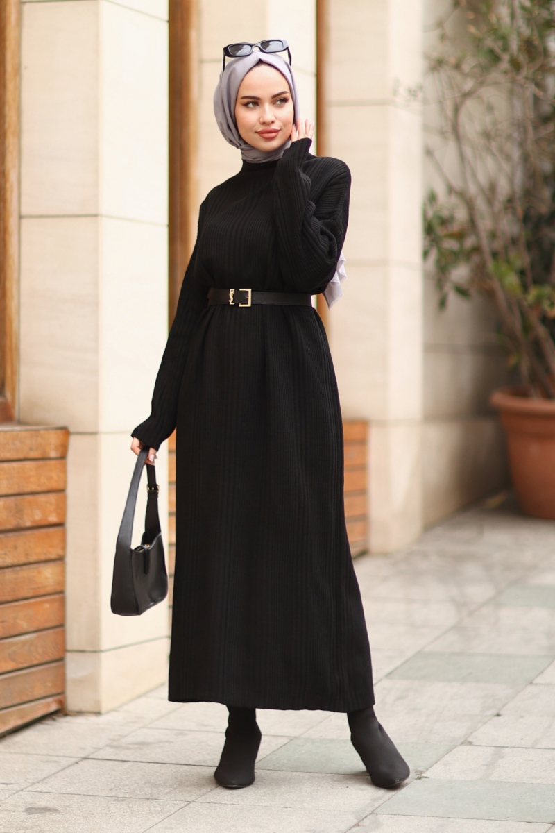 Sidney Siyah Elbise