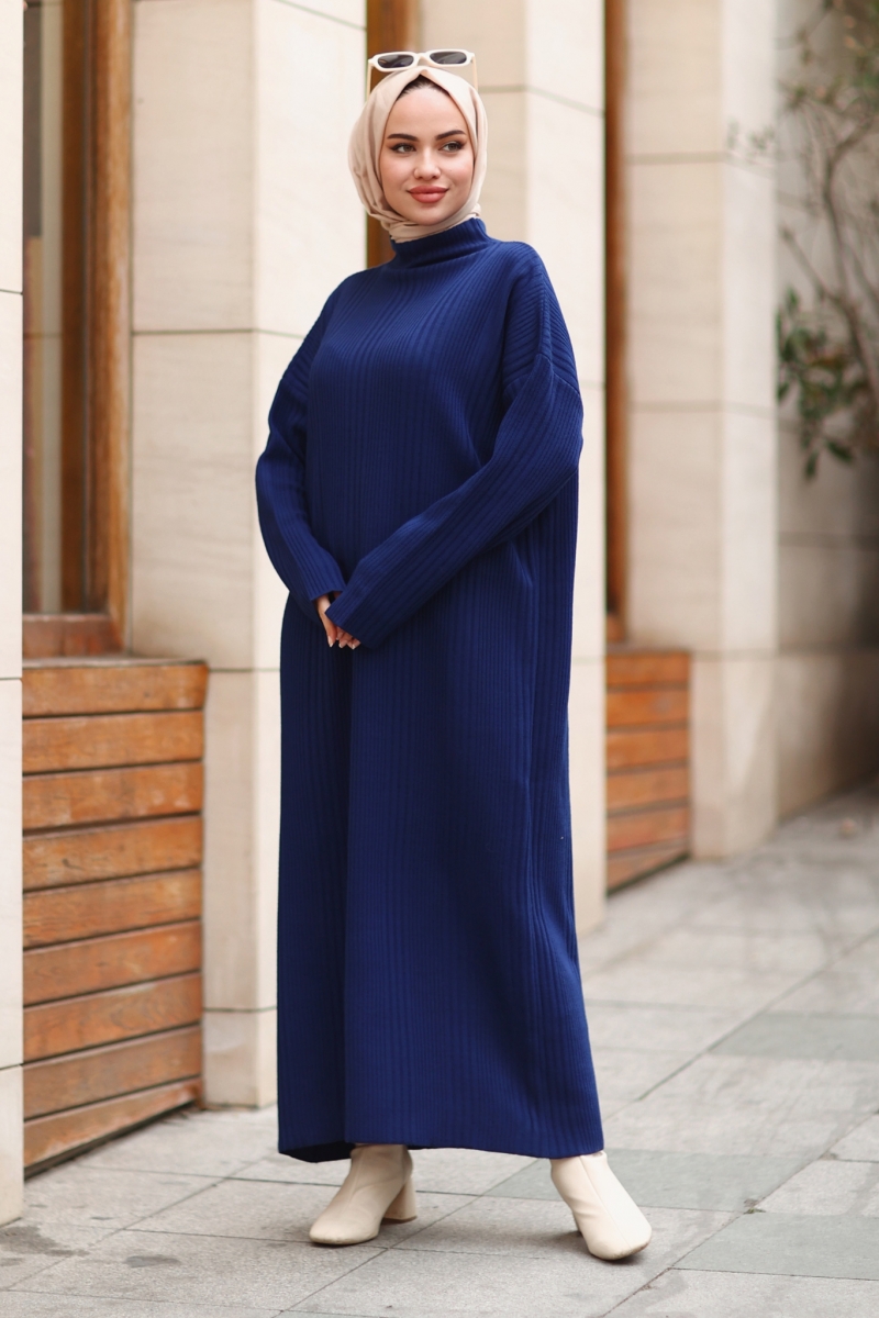 Sidney Saks Mavi Elbise