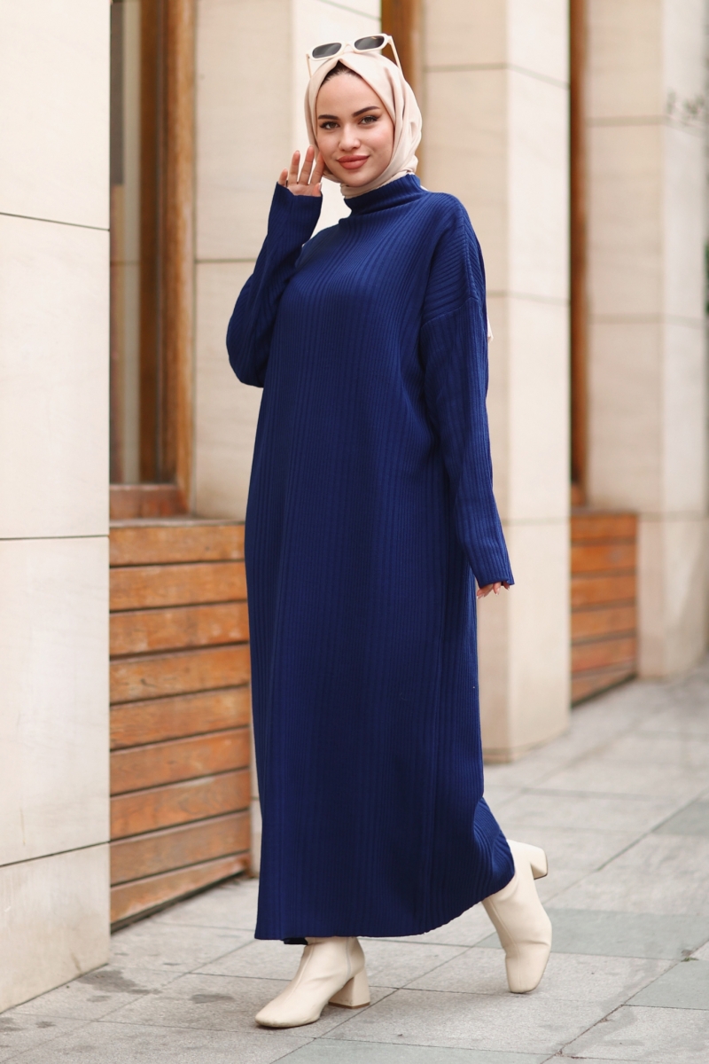 Sidney Saks Mavi Elbise