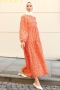 Siesta Turuncu Elbise