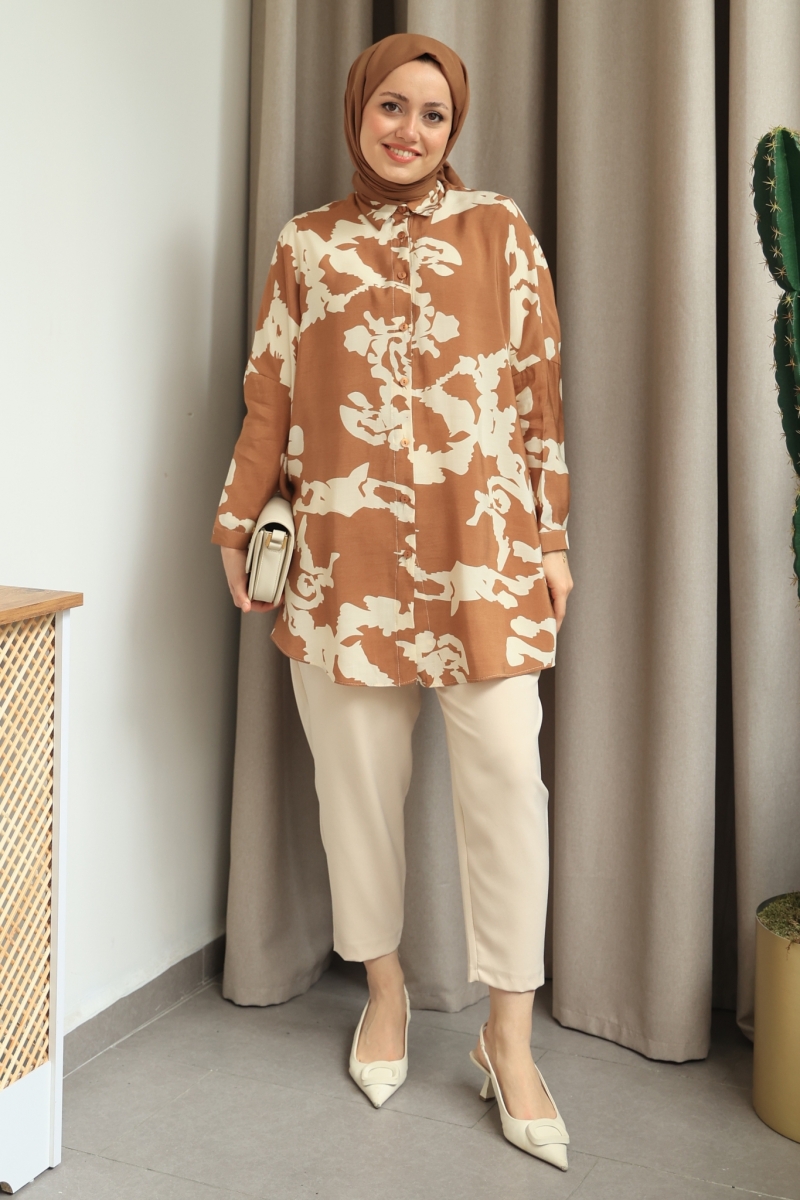 Siliva Camel Tunik