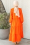 Sirius Turuncu Elbise