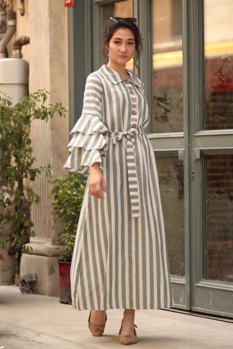 Solenta Yeşil Elbise