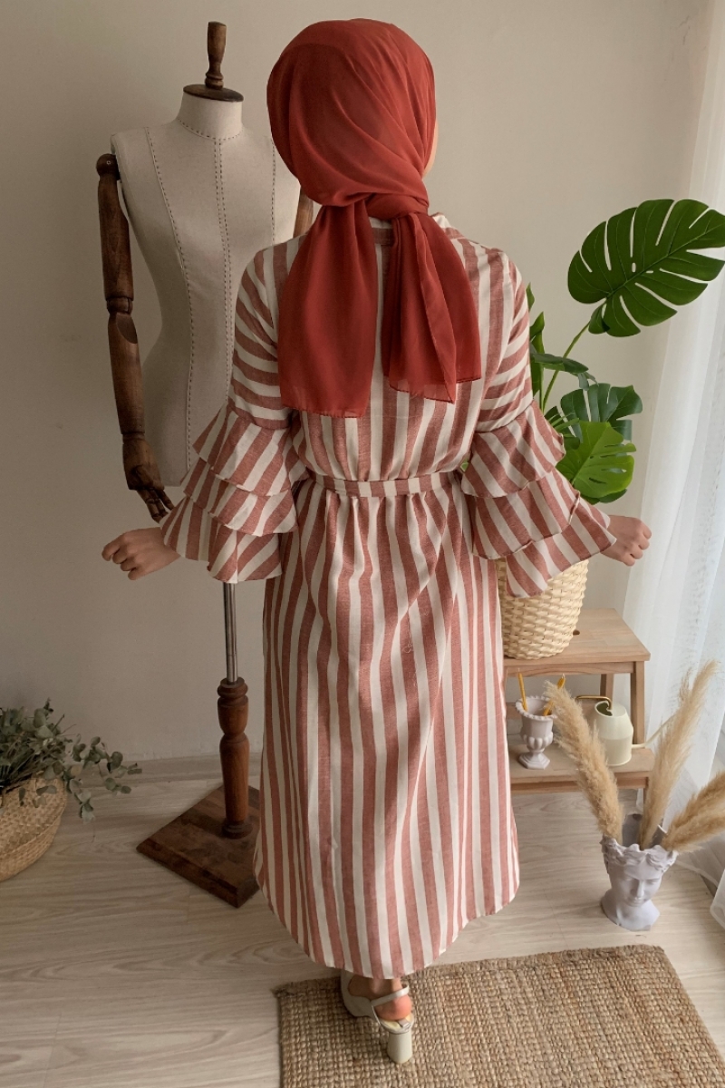 Solenta Kiremit Elbise