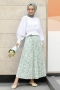 Sona Mint Yeşili Etek