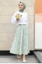 Sona Mint Yeşili Etek