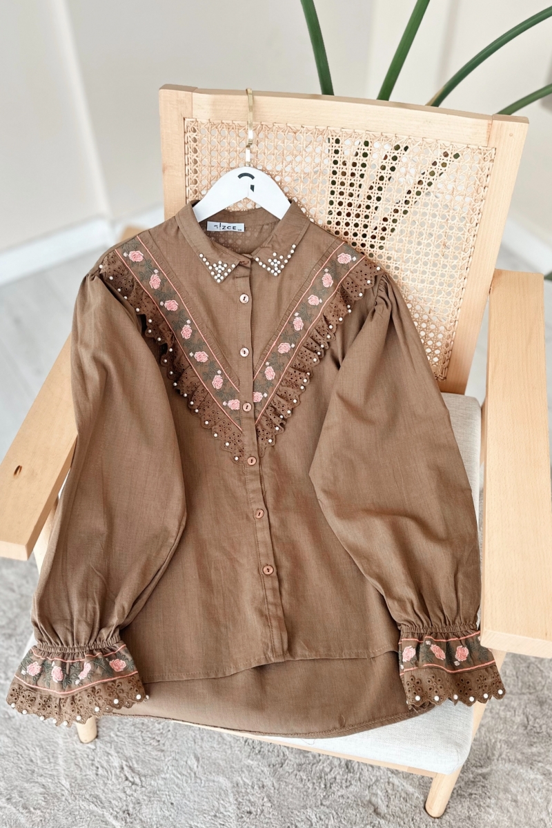 Sophia Kahverengi Tunik