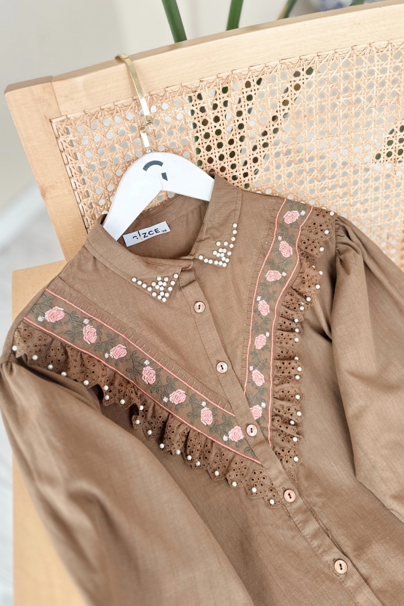 Sophia Kahverengi Tunik