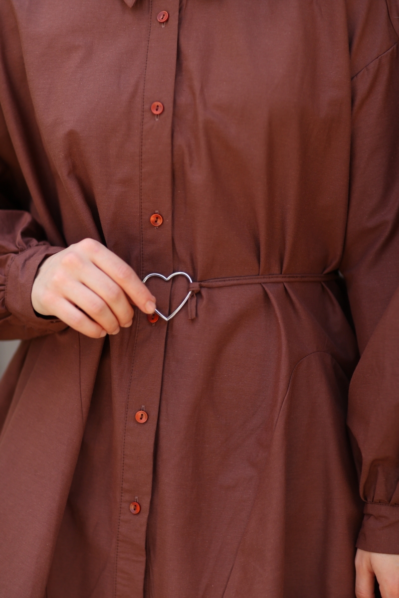 Sovrana Kahverengi Tunik