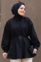 Sovrana Siyah Tunik