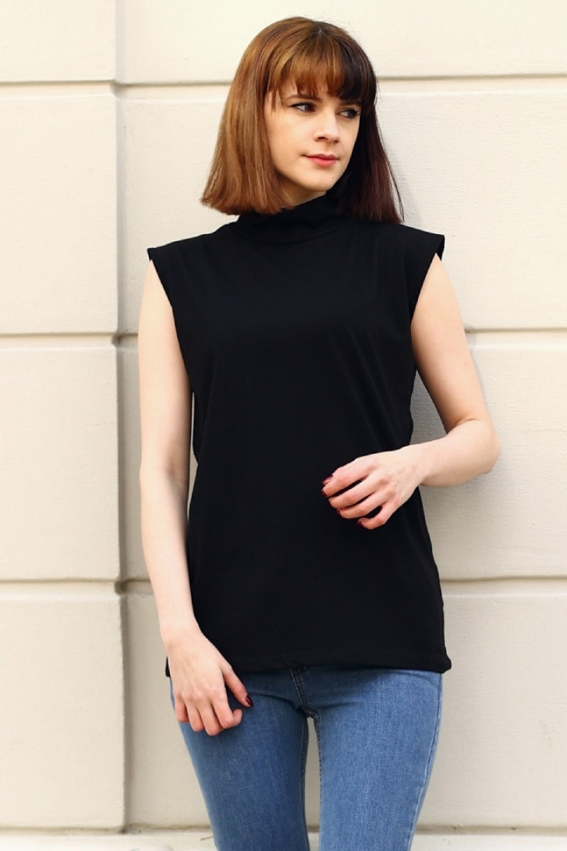 Suny Siyah-Bej İkili Paket T-Shirt