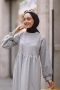 Sura Gri Elbise