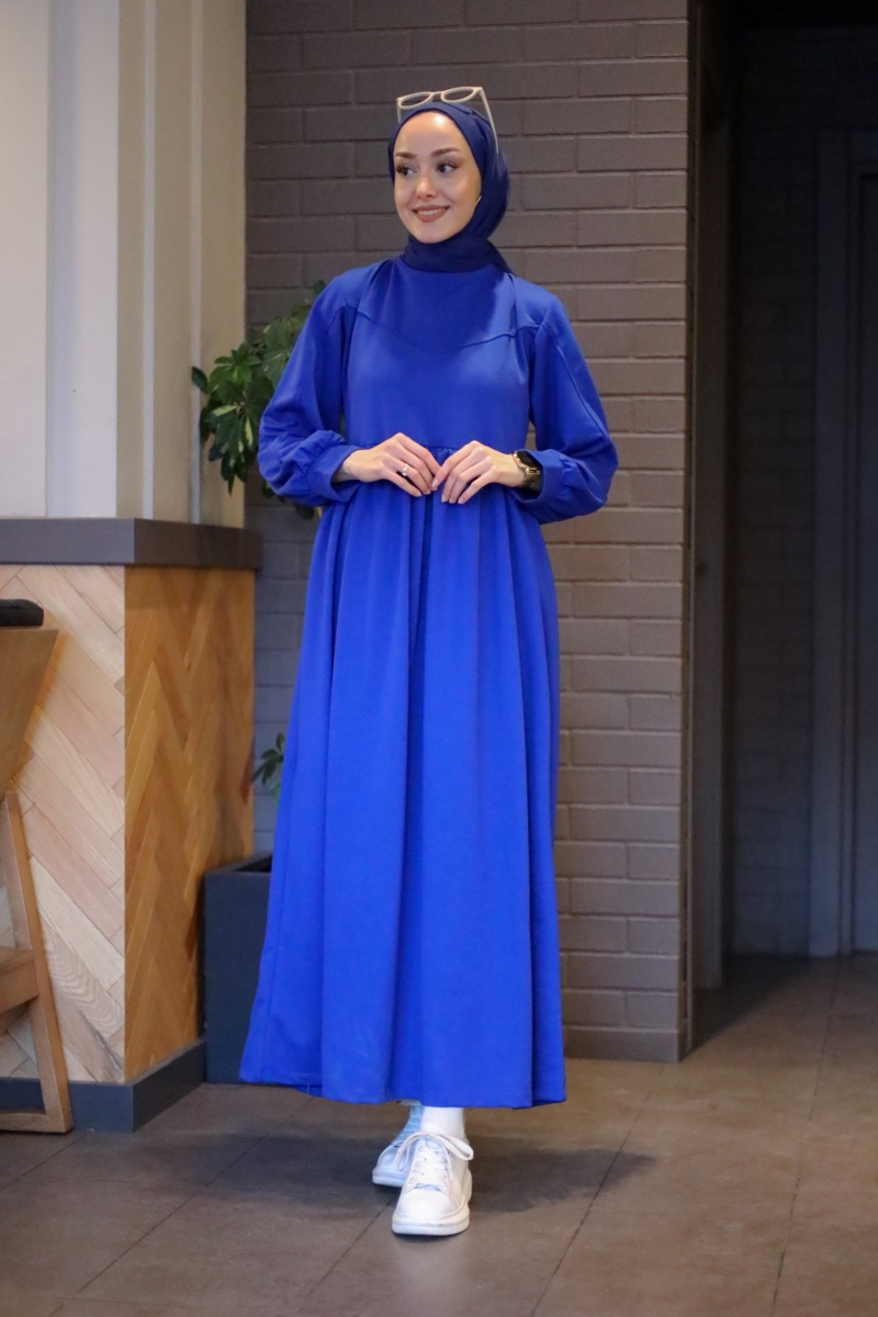 Sura Saks Mavi Elbise