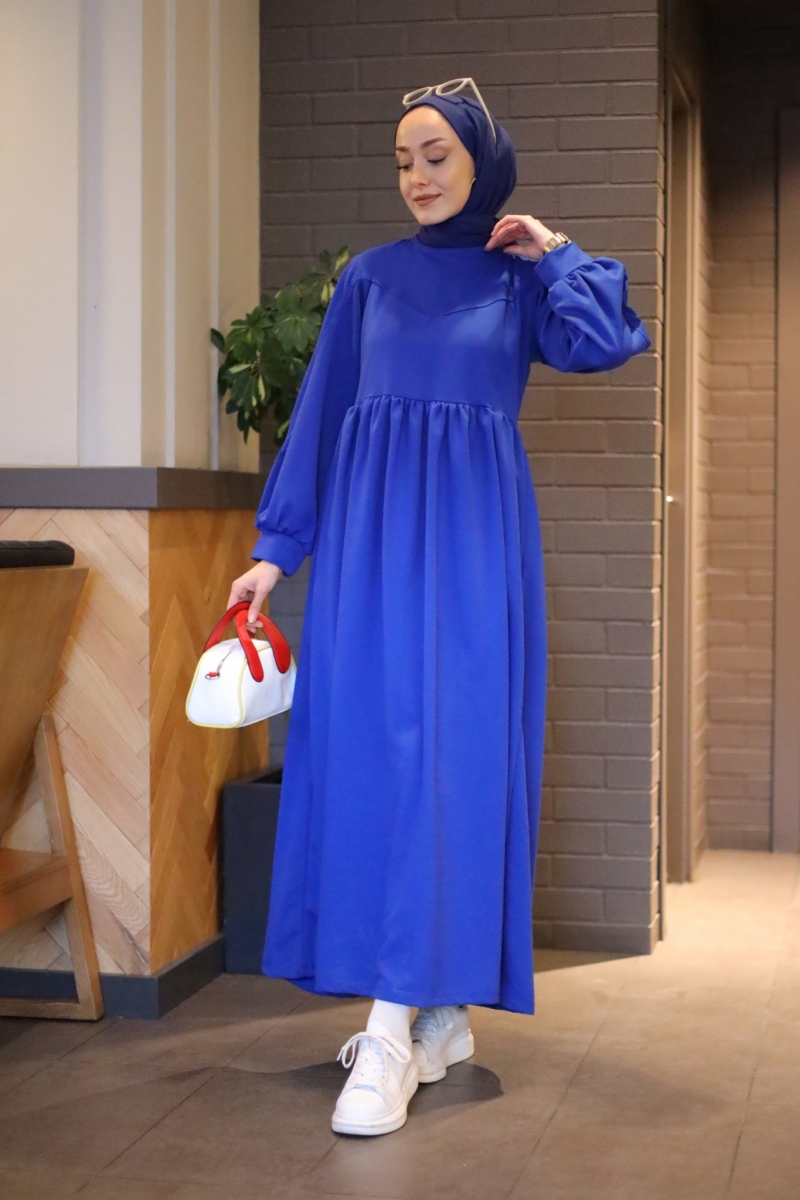 Sura Saks Mavi Elbise
