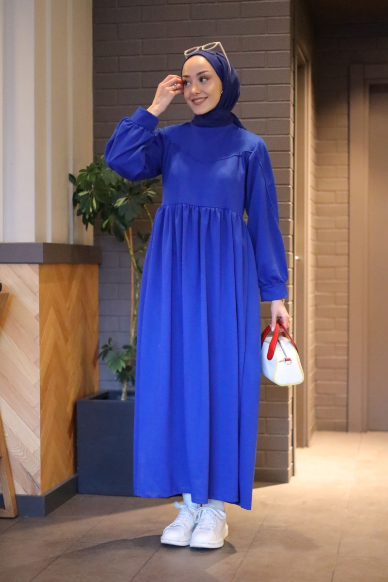 Sura Saks Mavi Elbise