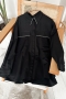 Swarovski Siyah Tunik