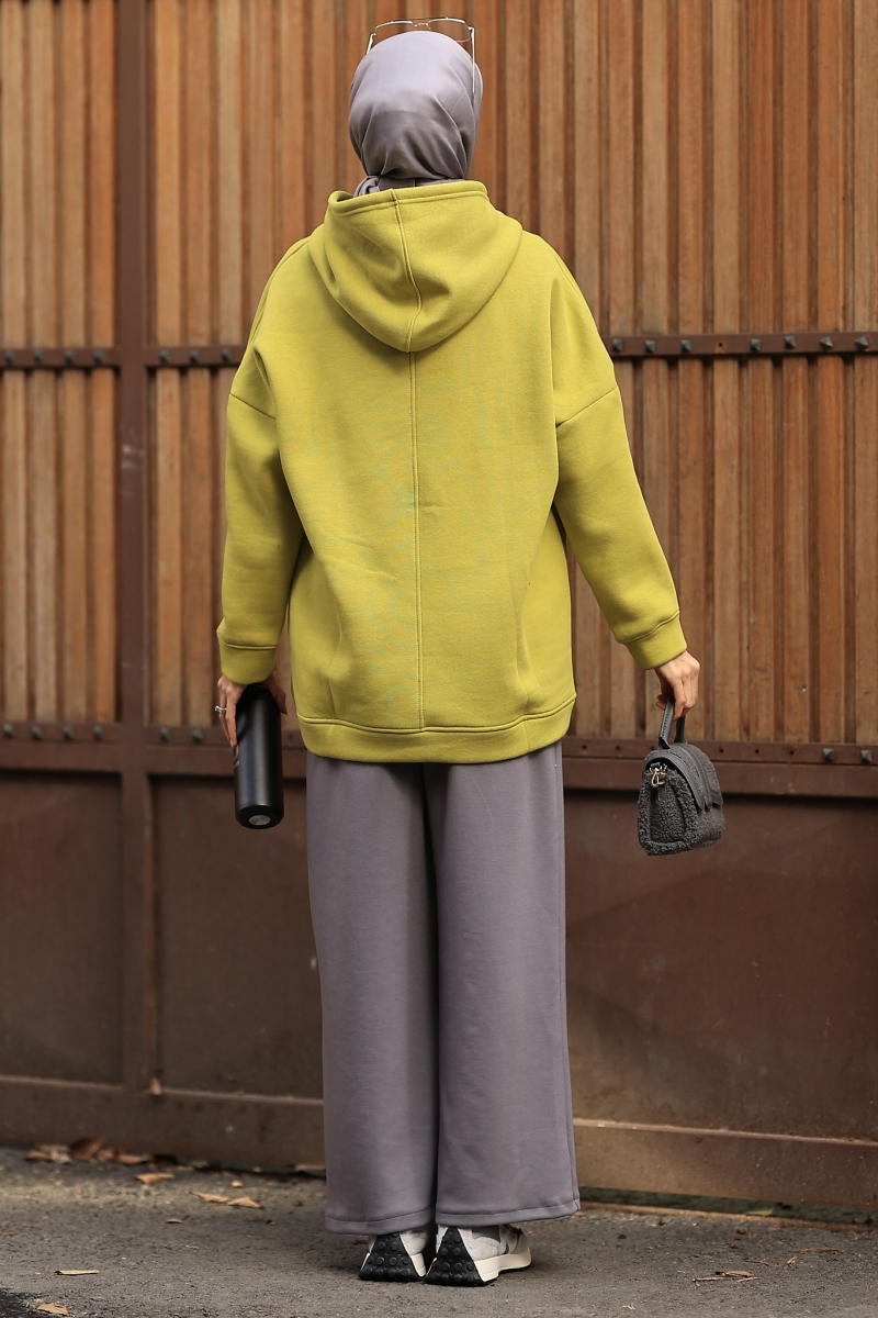 Tadi Yağ Yeşili Sweat