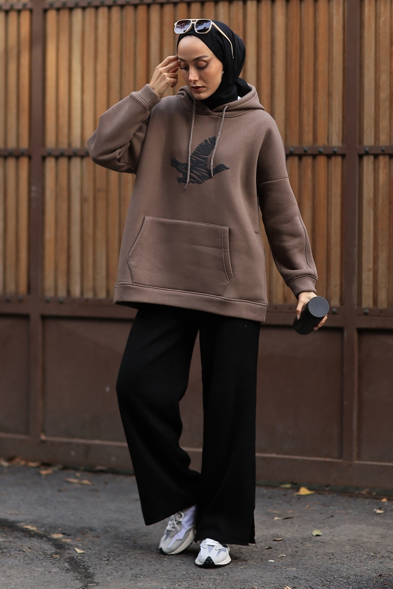 Tadi Kahverengi Sweat