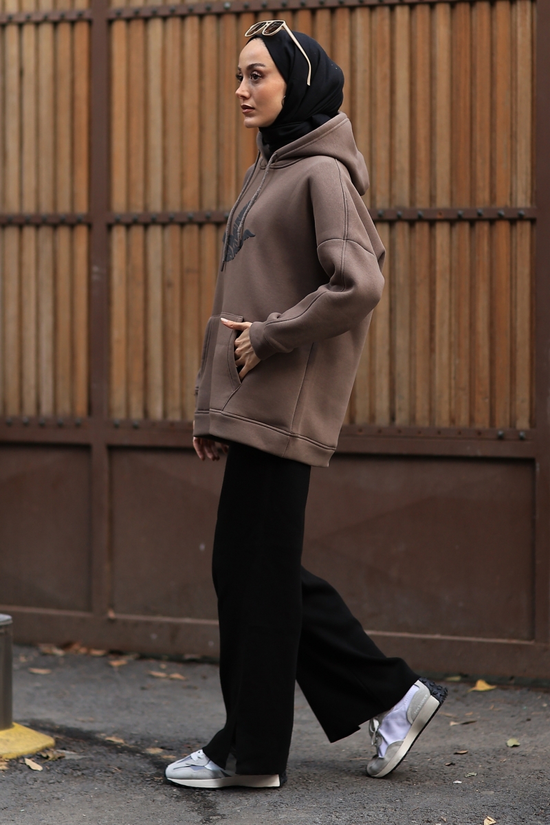 Tadi Kahverengi Sweat