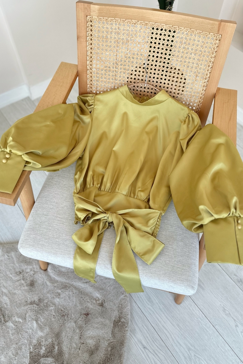 Tagi Yağ Yeşili Tunik