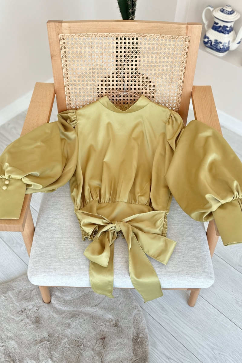 Tagi Yağ Yeşili Tunik