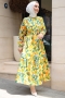 Talia Sarı Elbise