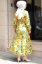 Talia Sarı Elbise