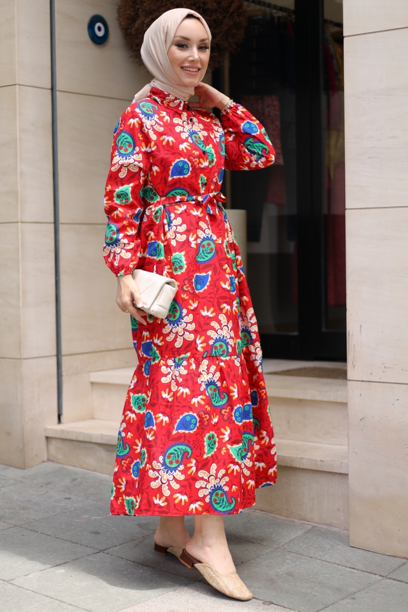 Talia Kırmızı Elbise