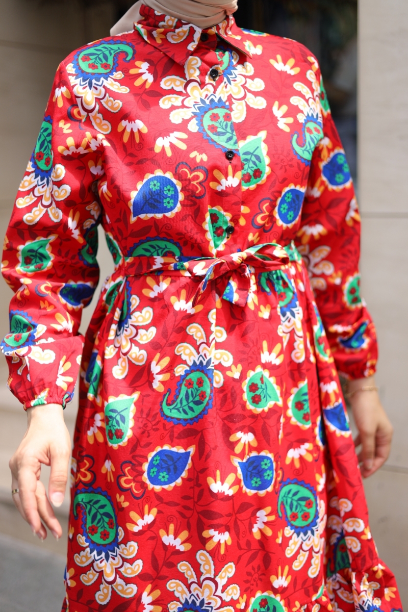 Talia Kırmızı Elbise