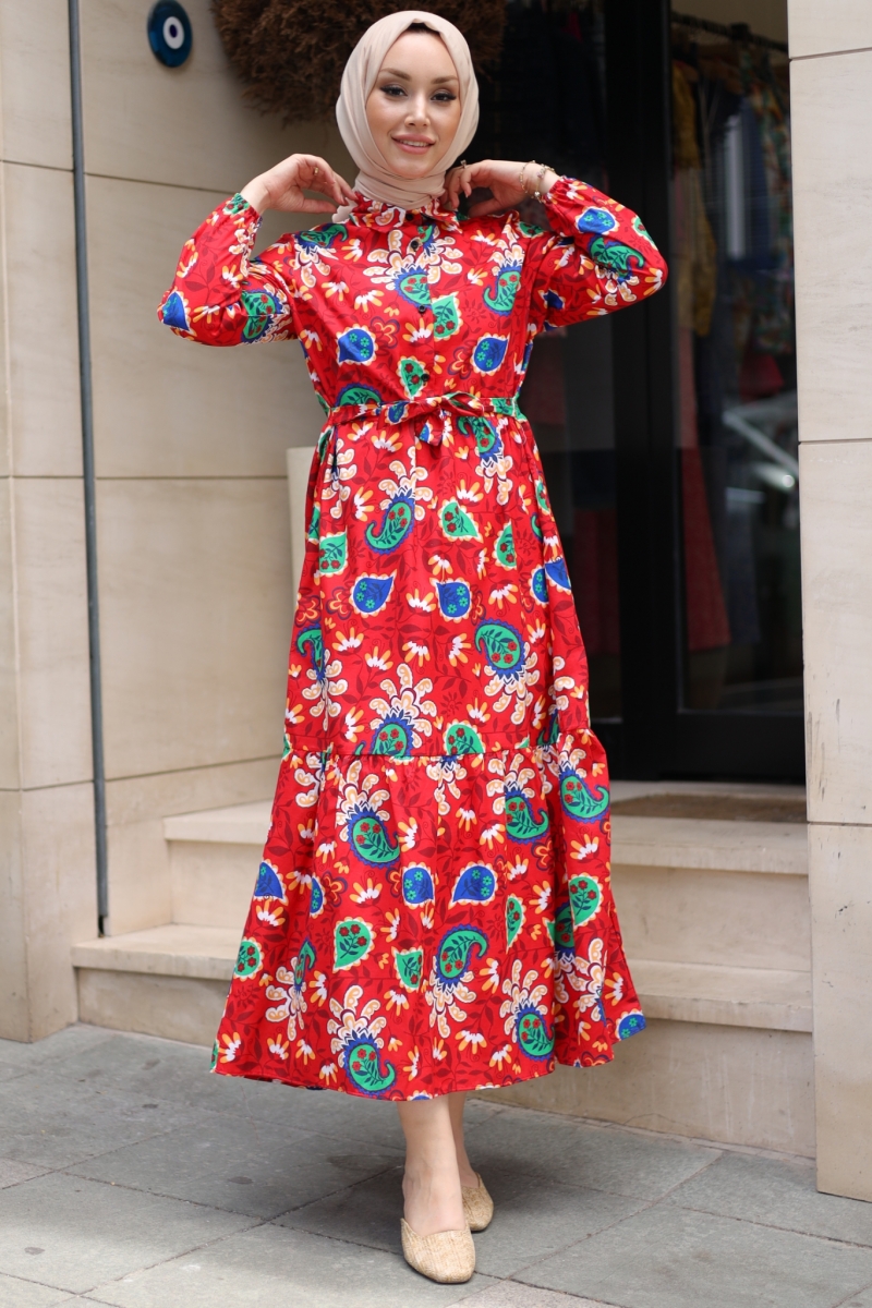 Talia Kırmızı Elbise