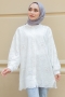 Talya Beyaz Tunik