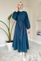 Tansy İndigo Elbise