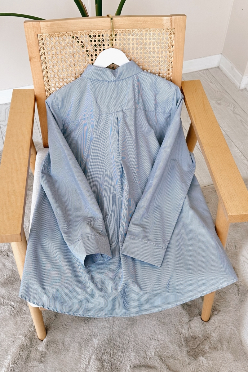 Teca Lacivert Gömlek