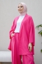 Tedra Pembe Kimono Takım