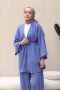 Tedra Lila Kimono Takım