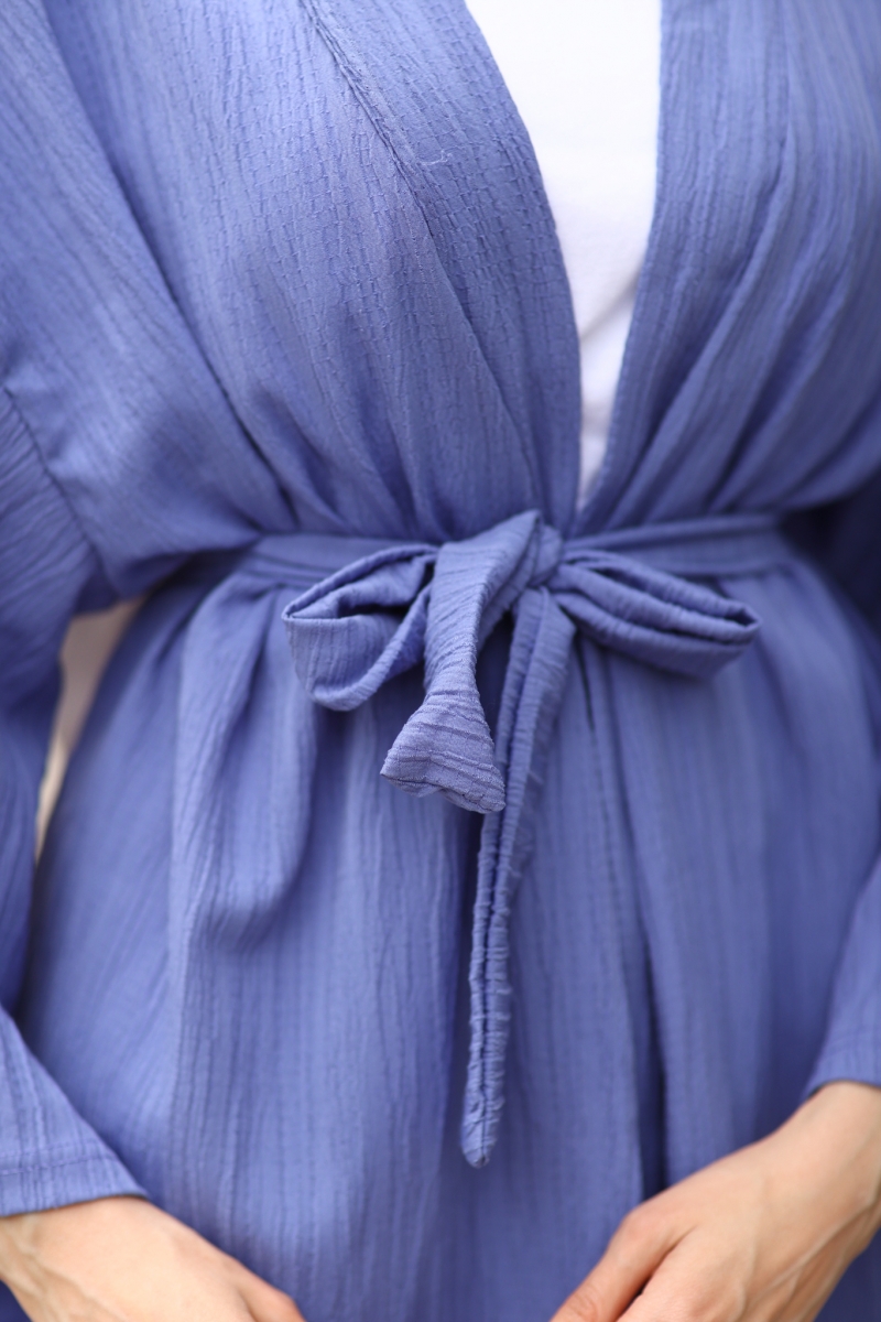 Tedra Lila Kimono Takım