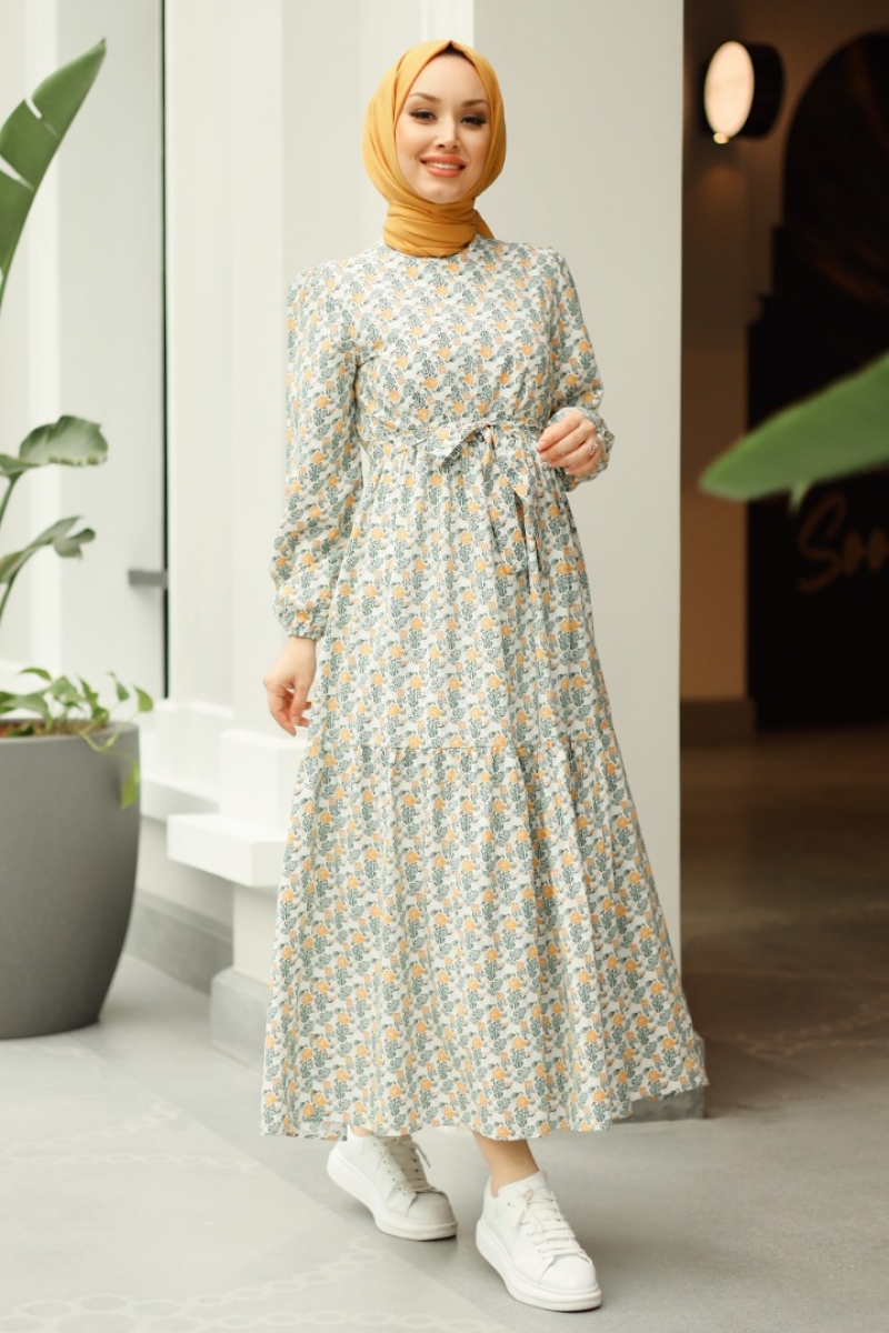 Teresa Yeşil Elbise