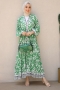 Tiera Yeşil Elbise