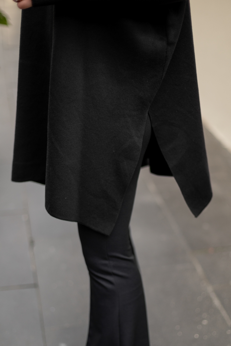 Trex Siyah Panço Tunik